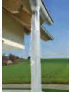 LDPE - dažďový zvod, 100 m 2