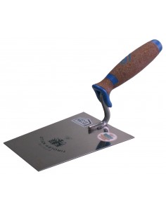 Lyžica murárska nerezová s korkovou rukoväťou 2