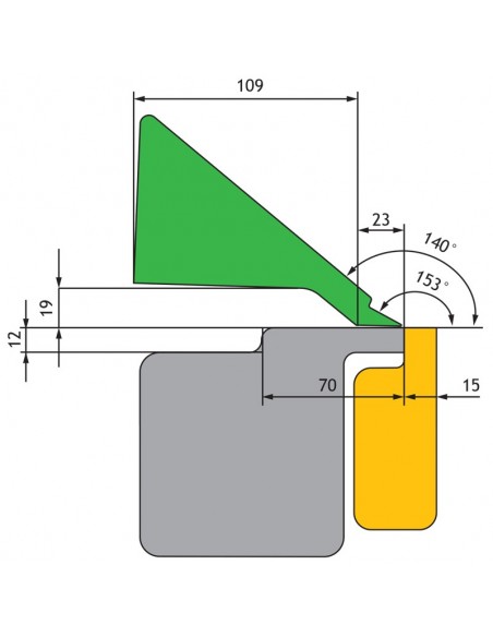 Stavebná ohýbačka PCX2040A