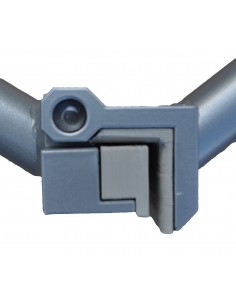 Zatvárač dvojitého falcu s nylonovými čeľusťami