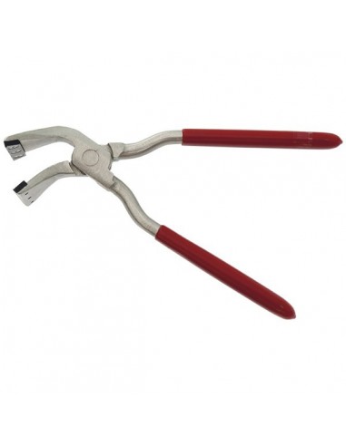 Ohýbacie kliešte 45 ° s pogumovanými čeľusťami