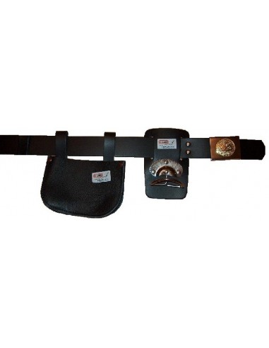 Leather set - belt, buckle, hammer holder and pocket