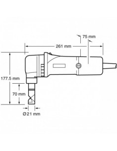 Nožnice na plech Makita JN1601 2