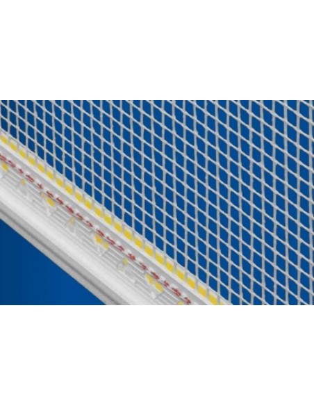 APU lišta 6 mm s manžetou a mriežkou č. 37906 - 2,60 m