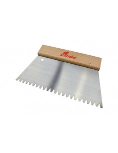 Špachtľa so zúbkami, veľká, 250 mm