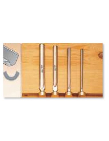 Groove chisel for axles - width 10 mm
