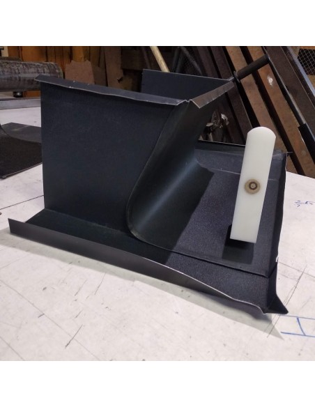 Hammer on a chimney template