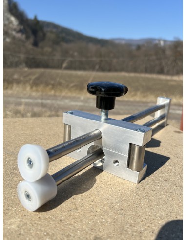 Roller with bending 100 degrees
