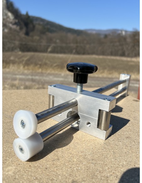 Roller with bending 100 degrees