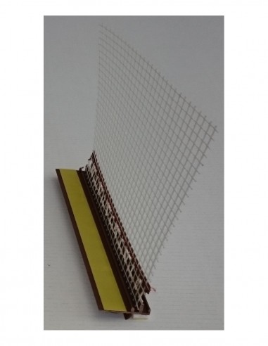 Frameseal bead with protecting lip, mesh 37909 - brown | 4009230069937