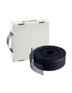 Vetracia mriežka 80 mm, čierna, PVC, rolka - 60 m %product-name% %ean13%