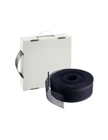 80 mm fan, black, PVC, roll 60 m