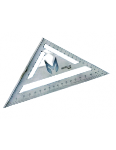 Trojuholník MARCUS - 17 cm nerezový