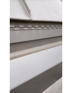 Perforácia plechu pomocou signovačky – výroba vetracích pásov, dierovanie 18 mm