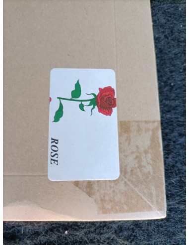 Šablóny na vytepanie ruže z medeného plechu