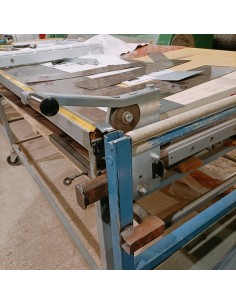 Rotačné nožnice na pracovný stôl do klampiarskej dielne, dĺžka 1300 mm 2