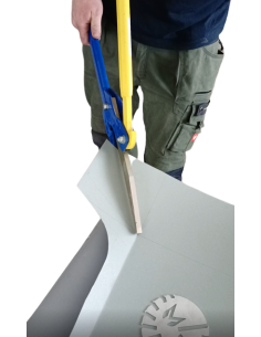 Kliešte na prehnutie plechu PLM - 250 mm