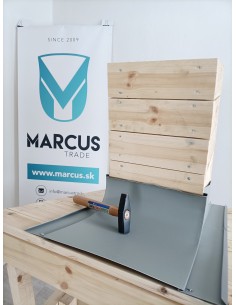 Klampiarske kladivo 400 g krížové 2