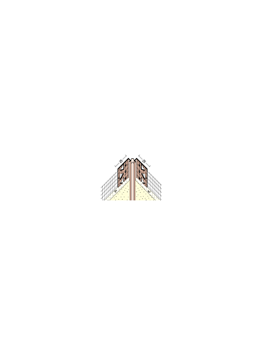 Dilatačný profil UNIVERZAL č. 37531 - 2,75 m
