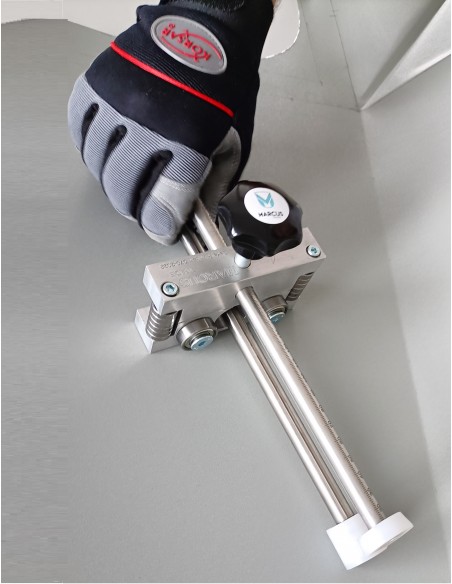 Roller with bending 100 degrees