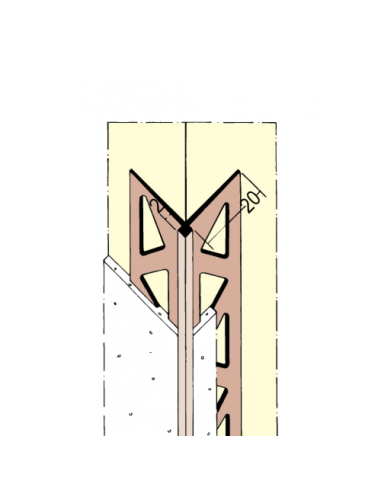 Кутовий шпалерний профіль № 3790 - 2,60 м