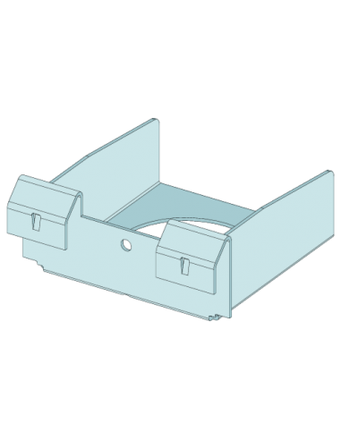 Obvodová spojka pri použítí krížovej spojky pre CD profily