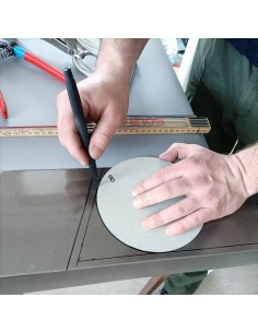 Cerc cu mâner țesut manual