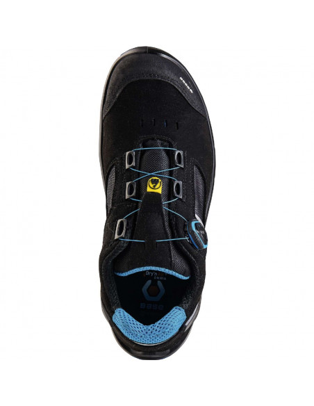 BASE i-Code BOA® S1P - darbo apsauginė avalynė, pusaukštė.
