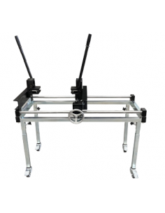 Notching tool on the table