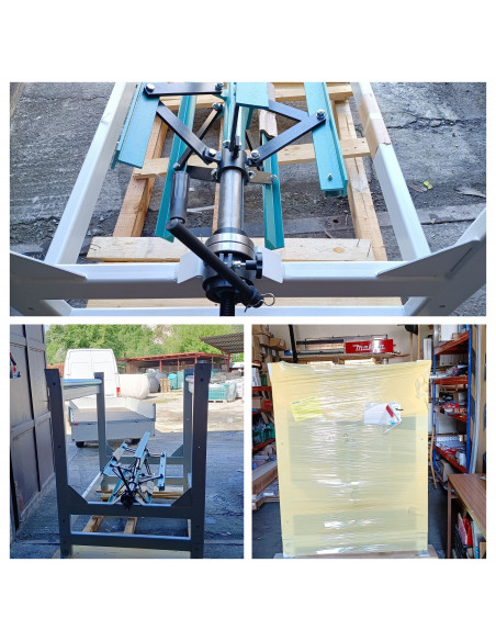 Walzgerüst mit Abrollung - 1,25 m DVS1250E