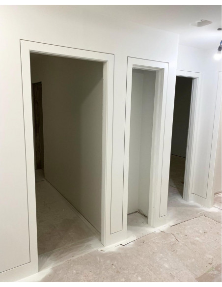 Shadow joint PVC profile - 3.05 m | 4009230072692