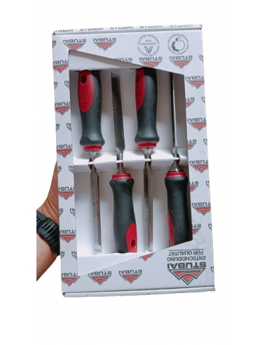 Professional chisel sets STUBAI, 4-piece, 12,16,20,24 mm STUBAI 9002793853116