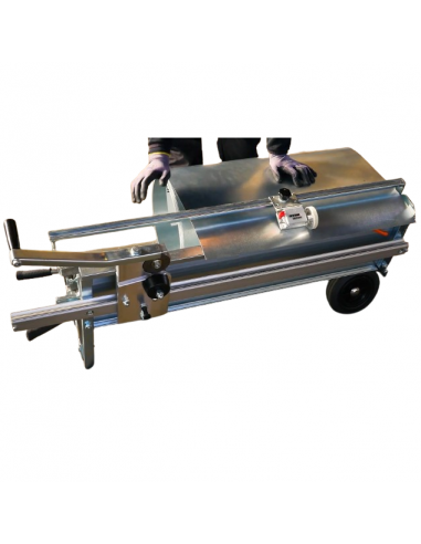 Transportation assistant and uncoiling device 1 250 mm
