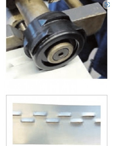 Perforarea tablei metalice cu ajutorul unei mașini de perforat