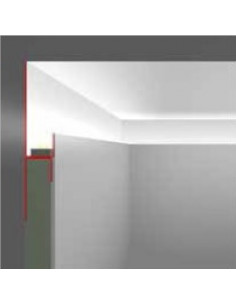 Osvetlenie tieňovej špáry