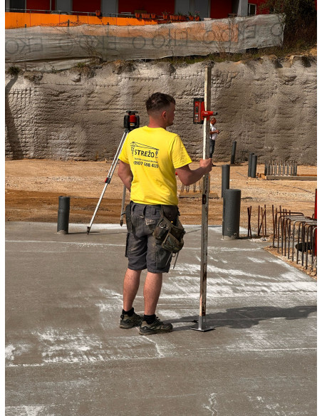 Receiver holder for concretingReceiver holder for concreting