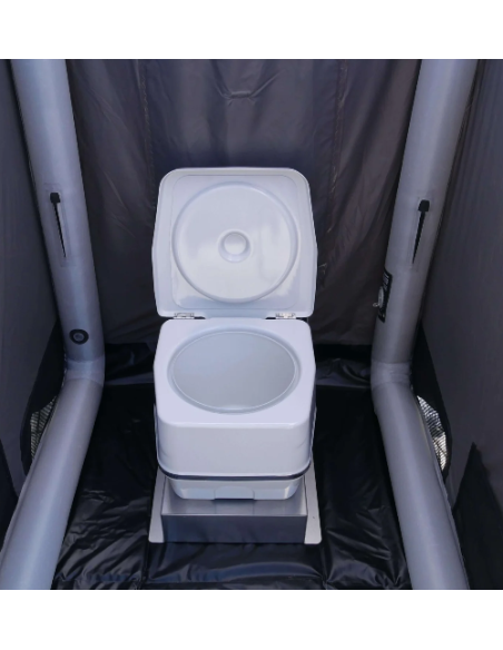 easyToilet – Мобилна суха тоалетна с палатка