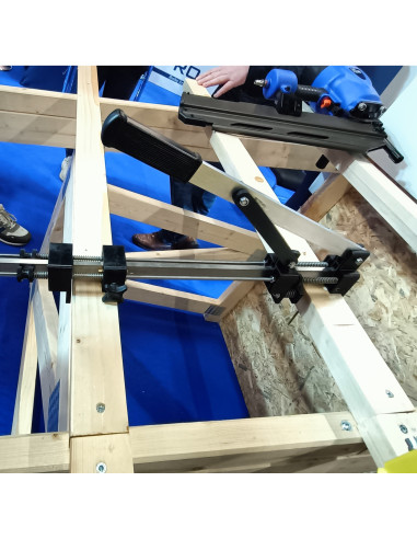 Batten gouge for exact spacing | 